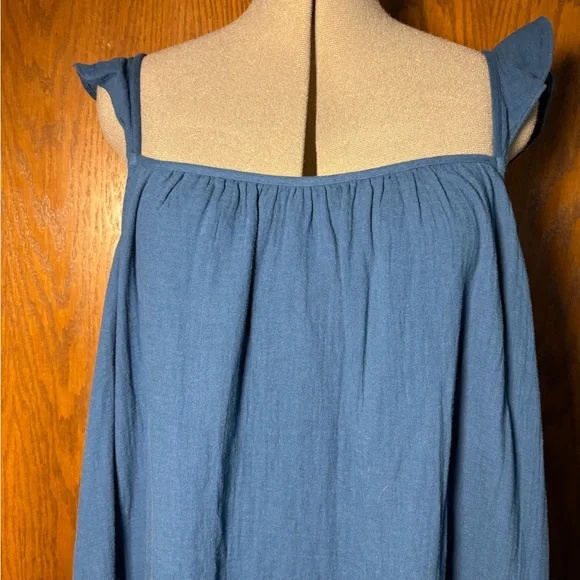 J. Crew Deep Blue Maxi Dress - XL - Picture 2 of 12